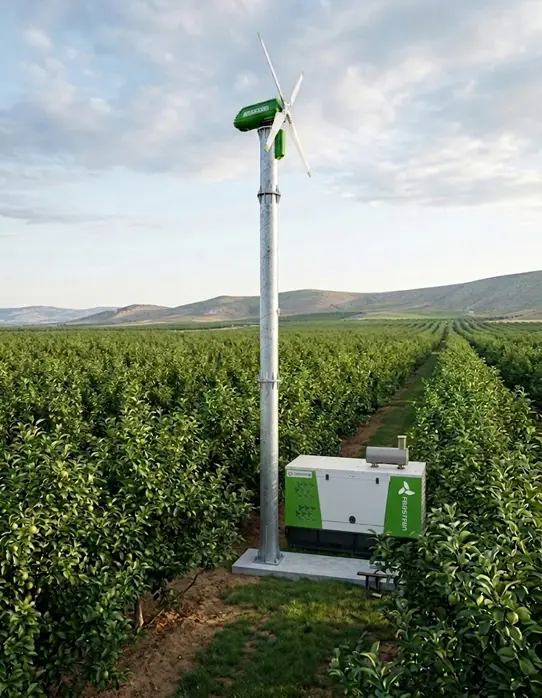 electric agricultural frost protection fan frostfan